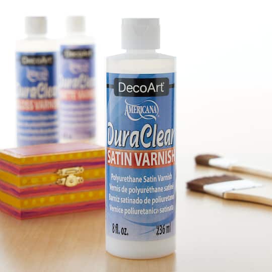 12 Pack: Americana® DuraClear Satin Varnish, 8oz.